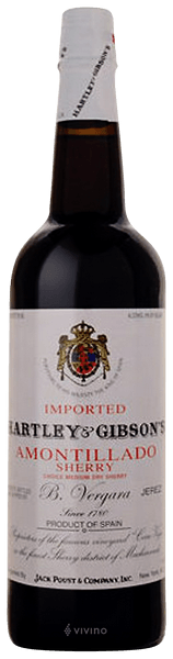 Hartley & Gibson's Amontillado Sherry N.V.