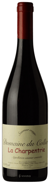Domaine du Collier La Charpentrie Saumur Rouge 2015