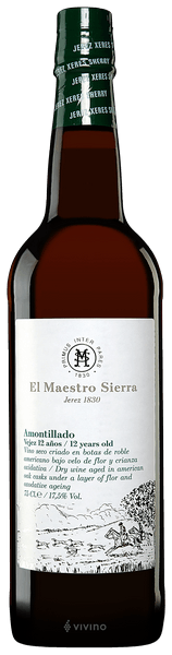 El Maestro Sierra 12 Year Amontillado Sherry N.V.