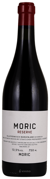 Moric Reserve Blaufr?nkisch 2016
