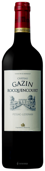 Ch?teau Gazin Rocquencourt Pessac-L?ognan 2005