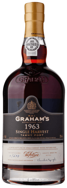 W. & J. Graham's Single Harvest Tawny Port 1972