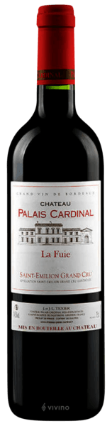 Ch?teau Palais Cardinal La Fuie Saint-?milion Grand Cru 2018