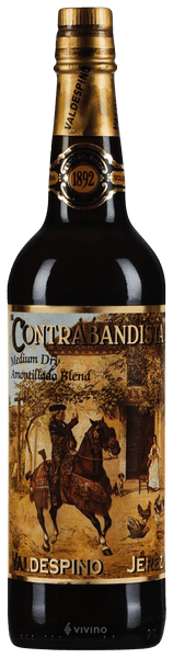 Valdespino Contrabandista Amontillado Blend Medium Dry N.V.