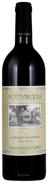 Spottswoode Cabernet Sauvignon 1986