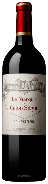 Ch?teau Calon-S?gur Marquis de Calon Saint-Est?phe 2018