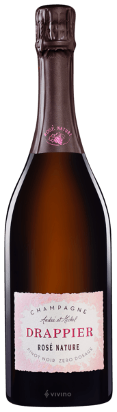 Drappier Pinot Noir Brut Nature Ros? Champagne N.V.