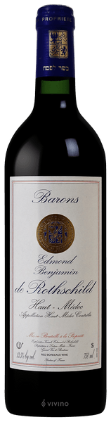 Baron Edmond de Rothschild Barons Edmond Benjamin de Rothschild Haut-M?doc 2015