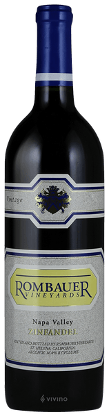 Rombauer Vineyards Zinfandel Napa Valley 2018