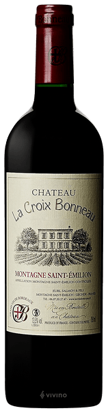 Ch?teau La Croix Bonneau Montagne-Saint-?milion 2015