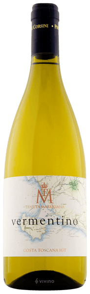 Tenuta La Marsiliana Vermentino Costa Toscana 2018