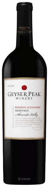 Geyser Peak Reserve Alexandre Meritage 2007