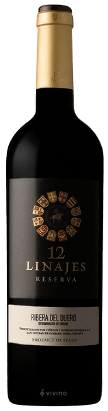 Bodegas Gormaz 12 Linajes Reserva 2012