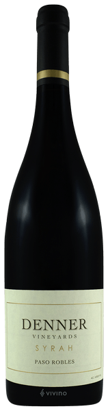 Denner Vineyards Paso Robles Syrah 2010