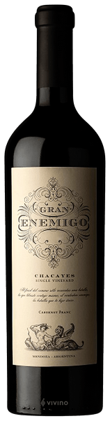 El Enemigo Gran Enemigo Single Vineyard Chacayes Cabernet Franc 2017