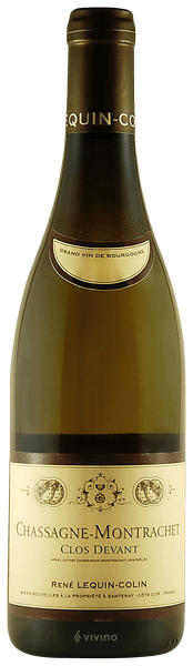 Ren? Lequin-Colin Chassagne-Montrachet 'Clos Devant' 2019