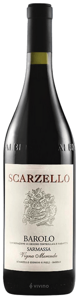 Scarzello Barolo Sarmassa Vigna Merenda 2017