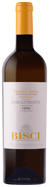 Bisci Verdicchio di Matelica Vigneto Fogliano 2016