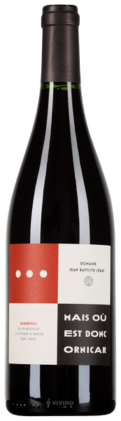 Domaine Jean-Baptiste Senat Mais O? est donc Ornicar Minervois 2018