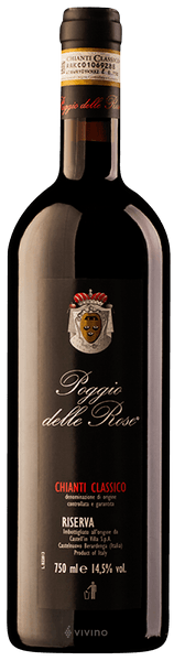 Castell'in Villa Poggio delle Rosé Riserva Chianti Classico 1998