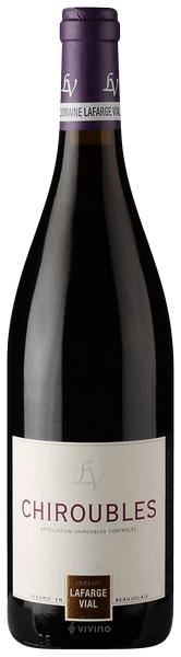 Domaine Lafarge Vial Chiroubles 2015