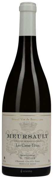 Domaine Tessier Les Casse-T?tes Meursault 2016