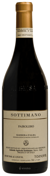 Sottimano Pairolero Barbera d'Alba (Superiore) 2014