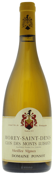 Domaine Ponsot Morey-Saint-Denis Premier Cru Clos des Monts Luisants Vieilles Vignes 2017