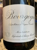 Maison Leroy Bourgogne Rouge 1999