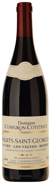 Domaine Confuron-Cotetidot Les Vignes Rondes Nuits-Saint-Georges 1er Cru 2007