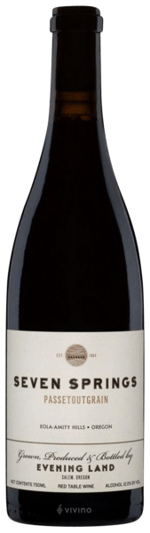 Evening Land Seven Springs Passetoutgrain 2019