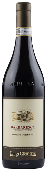 Luigi Giordano Montestefano Barbaresco 2010
