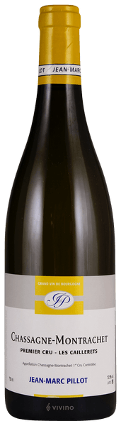 Jean Marc Pillot Chassagne-Montrachet Premier Cru 'Les Caillerets' 2014
