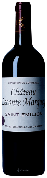 Ch?teau Leconte Marquey Saint-?milion Grand Cru 2016