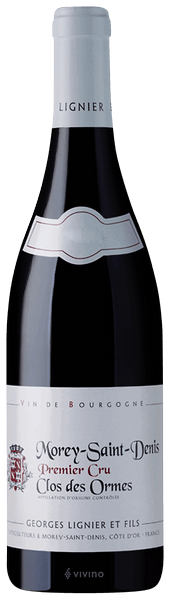 Georges Lignier et Fils Morey-Saint-Denis 1er Cru 'Clos des Ormes' 2015