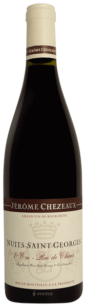J?r?me Ch?zeaux Nuits-Saint-Georges 1er Cru 'Rue de Chaux' 2015