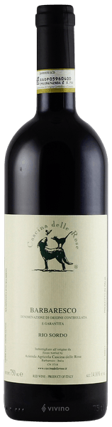 Cascina delle Rose Barbaresco Rio Sordo 2018