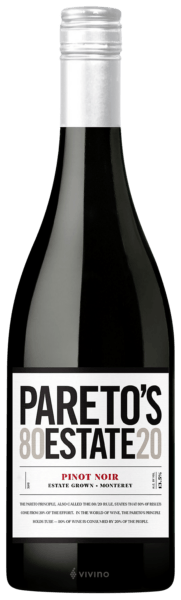 Pareto's Estate Eighty20 Pinot Noir 2018