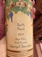 Nickel & Nickel Beatty Ranch Cabernet Sauvignon 2014
