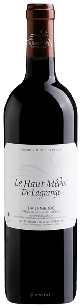 Ch?teau Lagrange Le Haut-M?doc de Lagrange 2015
