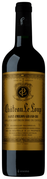 Ch?teau le Loup Saint-?milion Grand Cru 2018