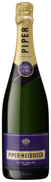 Piper-Heidsieck Cuv?e Sublime Demi-Sec Champagne N.V.