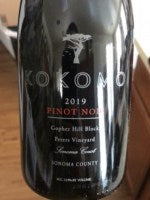 Kokomo Gopher Hill Block Peters Vineyard Pinot Noir 2019
