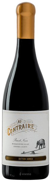 Au Contraire Dutton Ranch Pinot Noir 2014
