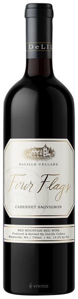 DeLille Cellars Four Flags Cabernet Sauvignon 2018