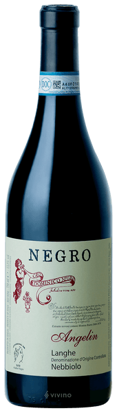 Negro Angelo Angelin Langhe Nebbiolo 2018