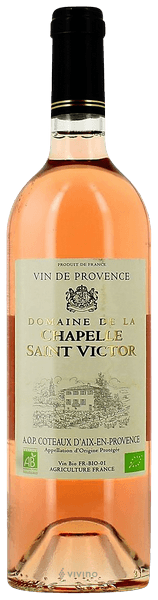 Domaine de la Chapelle Saint Victor Coteaux d'Aix-en-Provence Ros? 2021