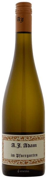 A. J. Adam ?m Pfarrgarten Riesling 2020