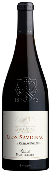 Ch?teau Paul Mas Gres de Montpellier Clos de Savignac 2020