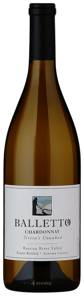 Balletto Vineyards Teresa's Unoaked Chardonnay 2016